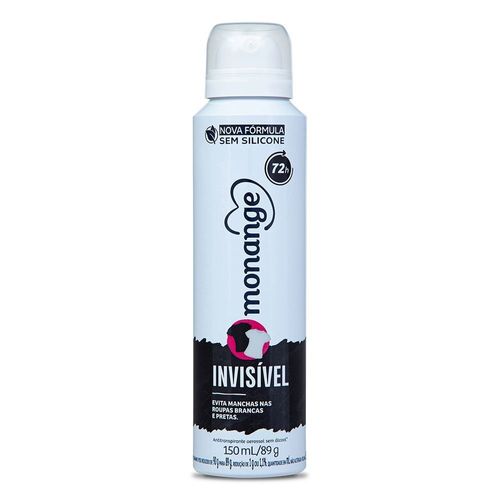 Desodorante-Aerossol-Antitranspirante-Monange-Feminino-Invisivel-150ml Desodorante-Aerossol-Antitranspirante-Monange-Feminino-Invisivel-150ml