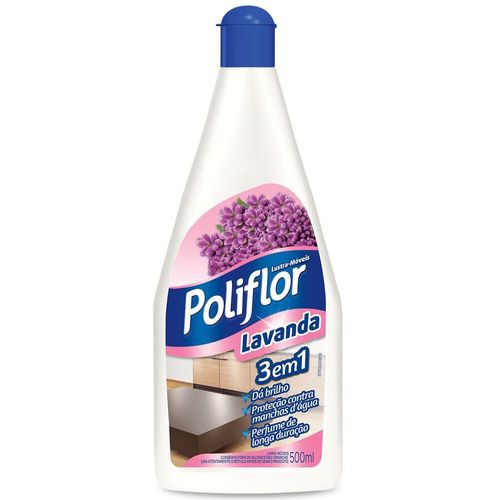 Lustra-Moveis-Poliflor-Lavanda-500ml Lustra-Moveis-Poliflor-Lavanda-500ml