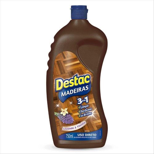 Limpa-Piso-Destac-para-Pisos-de-Madeira-Lavanda-e-Vanilla-750ml Limpa-Piso-Destac-para-Pisos-de-Madeira-Lavanda-e-Vanilla-750ml