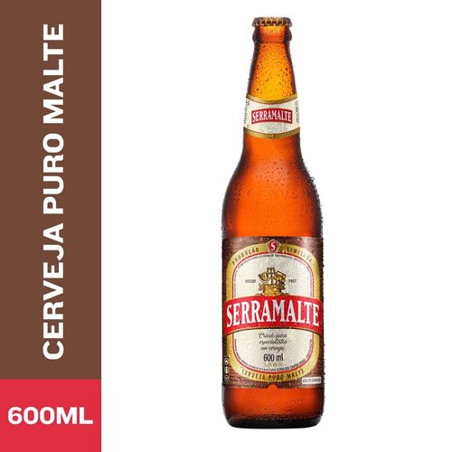 Cerveja-Serramalte-Puro-Malte-Extra-600ml-Garrafa Cerveja-Serramalte-Puro-Malte-Extra-600ml-Garrafa