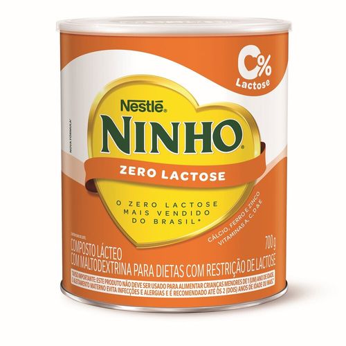 NINHO®-Composto-Lacteo-Zero-Lactose-Lata-700g NINHO®-Composto-Lacteo-Zero-Lactose-Lata-700g