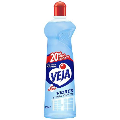 Limpa-Vidros-Veja-Vidrex-Tradicional-500ml-Oferta Limpa-Vidros-Veja-Vidrex-Tradicional-500ml-Oferta