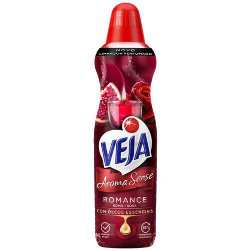 Limpador-Veja-Aroma-Sense-Romance-500ml Limpador-Veja-Aroma-Sense-Romance-500ml