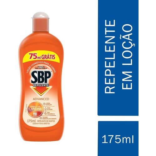 Repelente-Corporal-Locao-com-Icaridina-SBP-Advanced-175-ml Repelente-Corporal-Locao-com-Icaridina-SBP-Advanced-175-ml