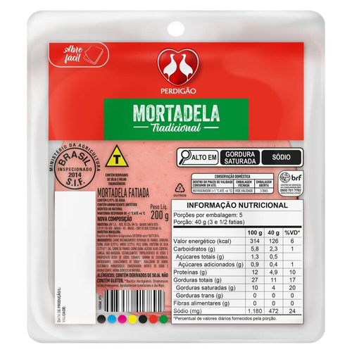 Mortadela-Fatiada-Perdigao-200g Mortadela-Fatiada-Perdigao-200g