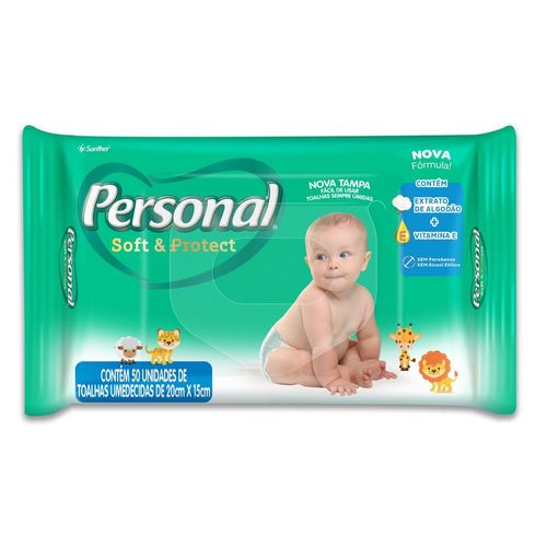 Lencos-Umedecidos-Personal-Baby-Soft---Protect-com-50-lencos Lencos-Umedecidos-Personal-Baby-Soft---Protect-com-50-lencos