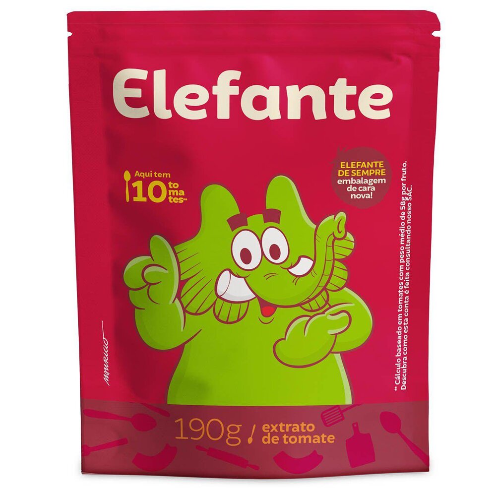 Extrato de Tomate Elefante Sachê 190g - Apoio Entrega V2, image size:1000x1000