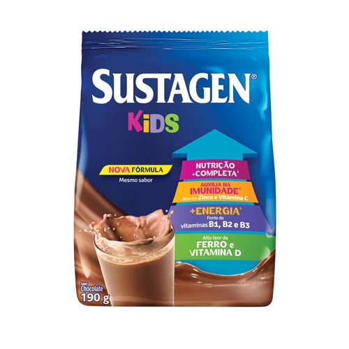 Sustagen-Kids-Complemento-Alimentar-Sabor-Chocolate---Sache-190g