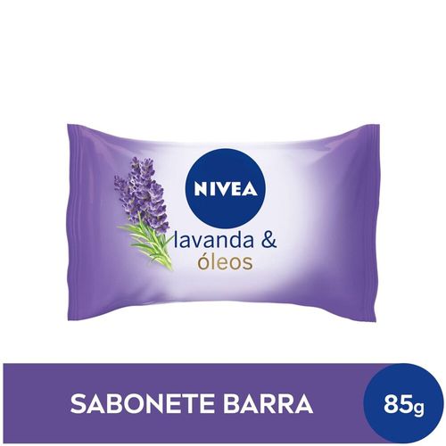 NIVEA-Sabonete-em-Barra-Lavanda---Oleos-85g NIVEA-Sabonete-em-Barra-Lavanda---Oleos-85g