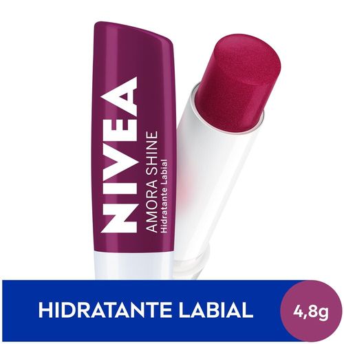 NIVEA-Hidratante-Labial-Amora-Shine-48-g NIVEA-Hidratante-Labial-Amora-Shine-48-g