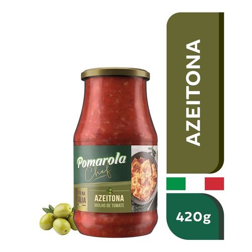 Molho-de-Tomate-Pomarola-Azeitona-Vidro-420g Molho-de-Tomate-Pomarola-Azeitona-Vidro-420g