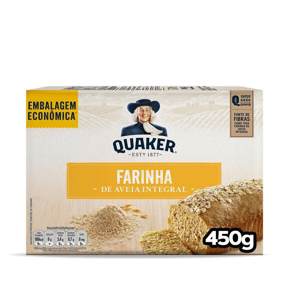 Farinha de Aveia Quaker 450g