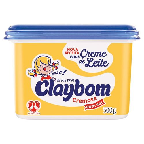 Margarina-cremosa-com-sal-Claybom-pote-500g Margarina-cremosa-com-sal-Claybom-pote-500g