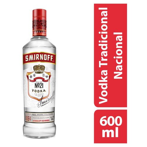 Vodka-Destilada-Recipe-Nº21-Smirnoff-Garrafa-600ml Vodka-Destilada-Recipe-Nº21-Smirnoff-Garrafa-600ml