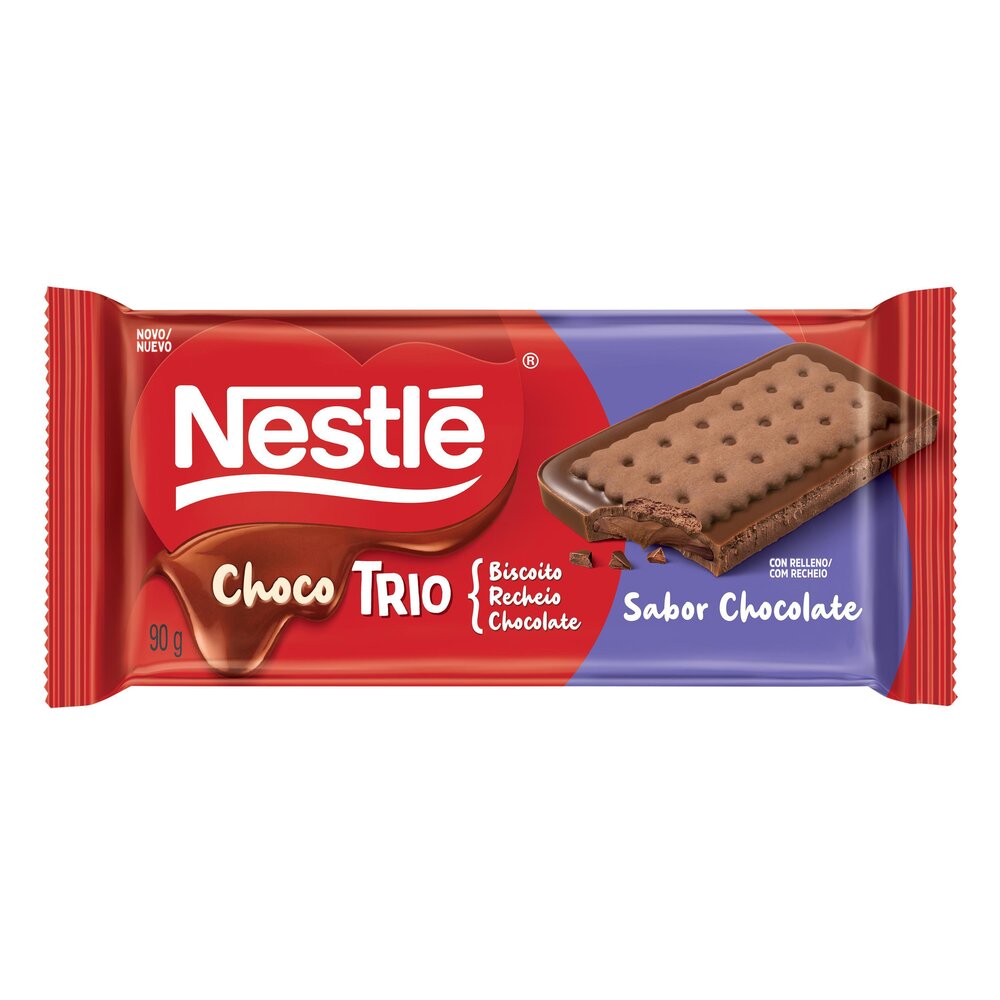 Chocolate Chocotrio NESTLÉ Chocolate 90g