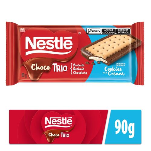 Chocolate-Chocotrio-NESTLE-Cookies---Cream-90g Chocolate-Chocotrio-NESTLE-Cookies---Cream-90g