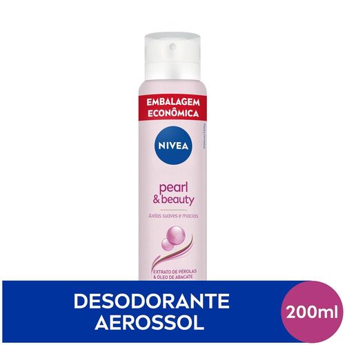 NIVEA-Desodorante-Aerossol-Pearl---Beauty-200ml NIVEA-Desodorante-Aerossol-Pearl---Beauty-200ml