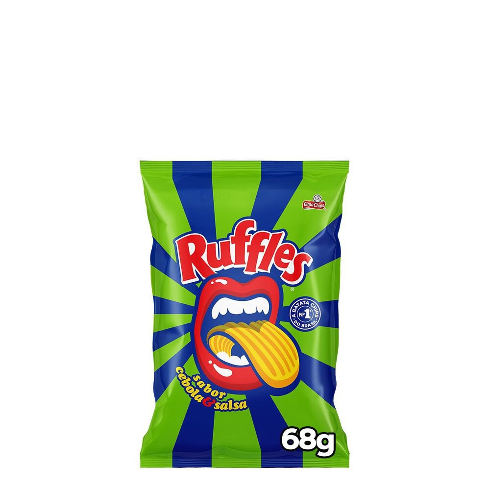 Batata Ruffles Cebola e Salsa 68g