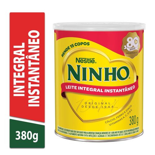 Leite-em-Po-Ninho-Integral-Instantaneo-Lata-380g Leite-em-Po-Ninho-Integral-Instantaneo-Lata-380g