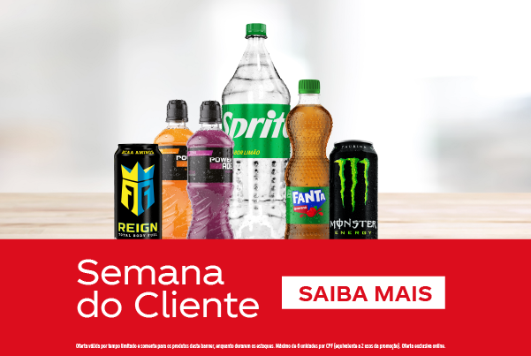 Coca Cola: Semana do Cliente - Refrigerantes 21/09