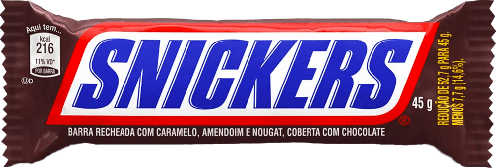 Chocolate Snickers Original Individual 45g
