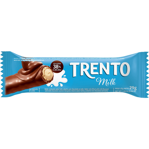 CHOCOLATE-TRENTO-29G-MILK CHOCOLATE-TRENTO-29G-MILK