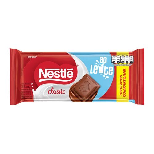 Chocolate-NESTLE-CLASSIC-ao-Leite-150g Chocolate-NESTLE-CLASSIC-ao-Leite-150g