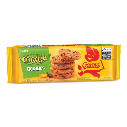 Cookie-GAROTO-Caribe-60g Cookie-GAROTO-Caribe-60g