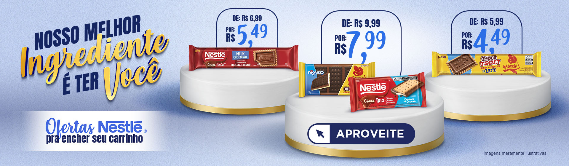 Chocobiscuit e Chocotrio 26/10