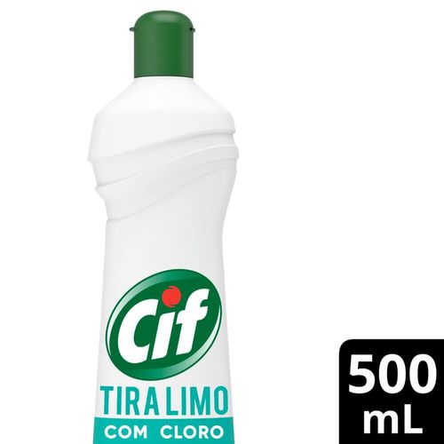 Desinfetante de Banheiro Especialista Cif Tira Limo Com Cloro Squeeze 500ml