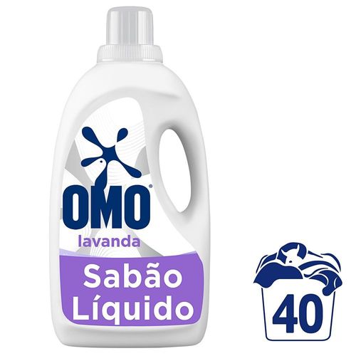 Lava-Roupas Líquido Lavanda Omo Galão 3l