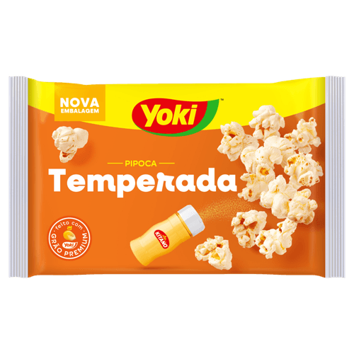Milho-de-Pipoca-para-Micro-Ondas-Temperada-com-Toque-de-Chef-a-Base-de-Especiarias-Yoki-Pacote-100g