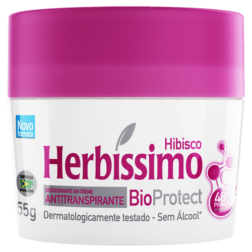 DES-CR-HERBISSIMO-BIO-PROT-55G-PT-HIBISCO DES-CR-HERBISSIMO-BIO-PROT-55G-PT-HIBISCO