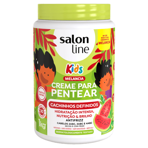 Creme-Para-Pentear-Kids-Cachinhos-Definidos-Salon-Line-1kg Creme-Para-Pentear-Kids-Cachinhos-Definidos-Salon-Line-1kg