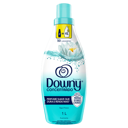 Amaciante-de-Roupa-Concentrado-Agua-Fresca-Downy-Frasco-1l Amaciante-de-Roupa-Concentrado-Agua-Fresca-Downy-Frasco-1l
