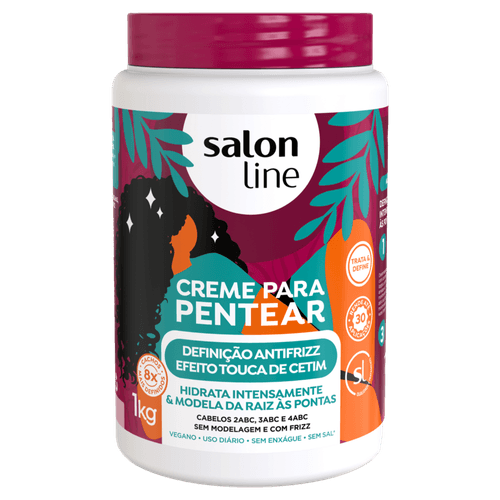 Creme-Para-Pentear-Salon-Line-Definicao-Antifrizz-1Kg Creme-Para-Pentear-Salon-Line-Definicao-Antifrizz-1Kg