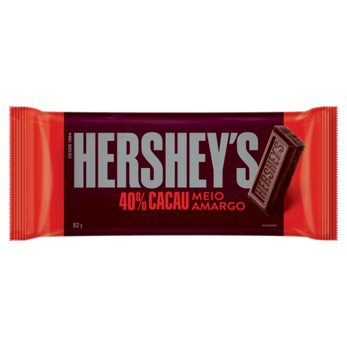 Chocolate-Meio-Amargo-40--Cacau-Hershey-s-Pacote-82g Chocolate-Meio-Amargo-40--Cacau-Hershey-s-Pacote-82g