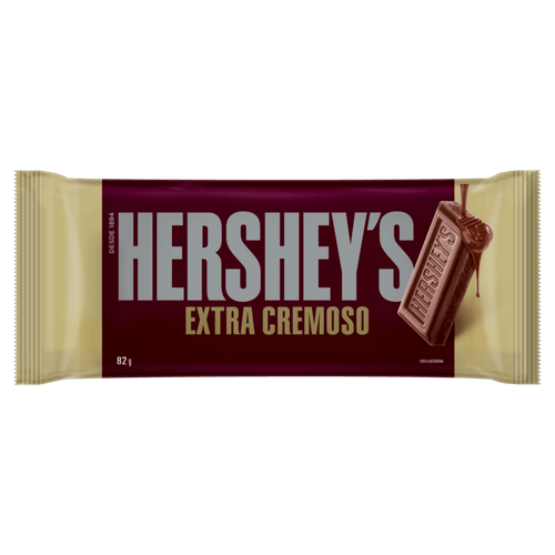 Chocolate-ao-Leite-Extracremoso-Hershey-s-Pacote-82g Chocolate-ao-Leite-Extracremoso-Hershey-s-Pacote-82g