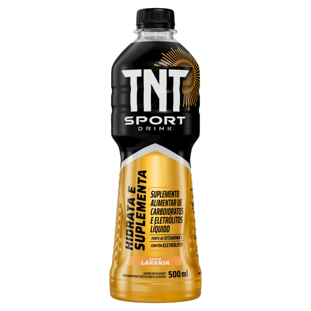 Isotônico Laranja TNT Sport Drink Garrafa 500ml - Apoio Entrega V2