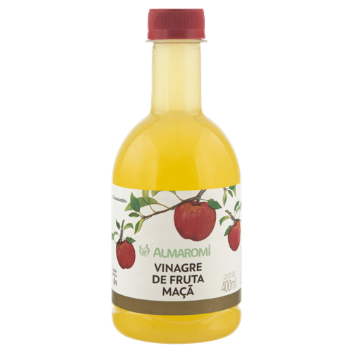 Vinagre-de-Fruta-Maca-Almaromi-Frasco-400ml Vinagre-de-Fruta-Maca-Almaromi-Frasco-400ml