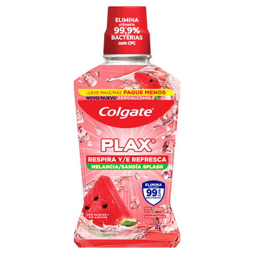 ANTISEP-BUC-COLGATEPLAX-500ML-LV-PG--ZERO-ALCOOL-MELANCIA