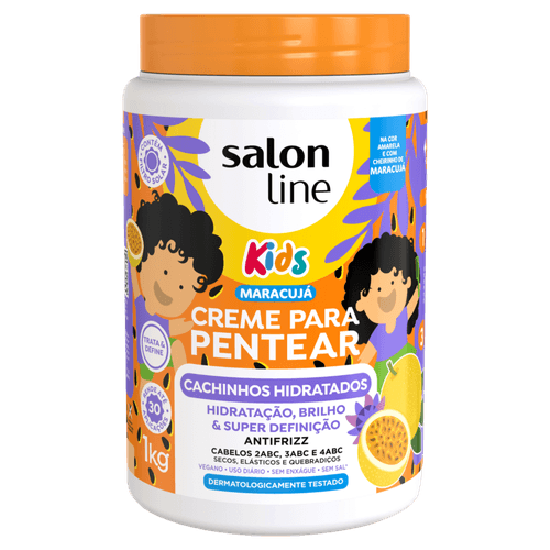 CREME--PENTEAR--SALON-LINE-KIDS-HIDRATADOS--MARACUJA--1KG CREME--PENTEAR--SALON-LINE-KIDS-HIDRATADOS--MARACUJA--1KG
