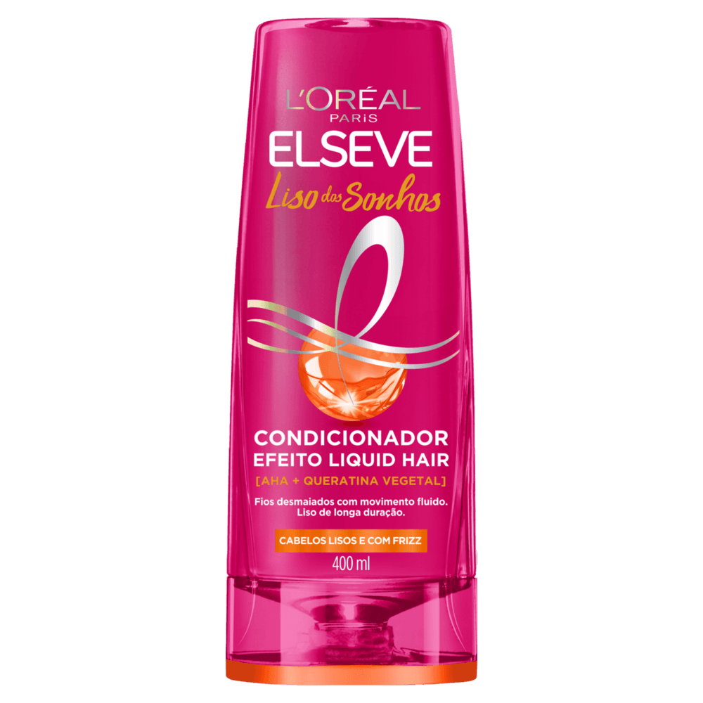Condicionador L'oréal Paris Elseve Liso dos Sonhos Frasco 400ml