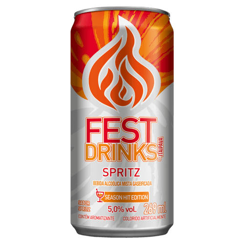 BEBIDA-MISTA-FEST-DRINKS-269ML-LT-SPRITZ BEBIDA-MISTA-FEST-DRINKS-269ML-LT-SPRITZ