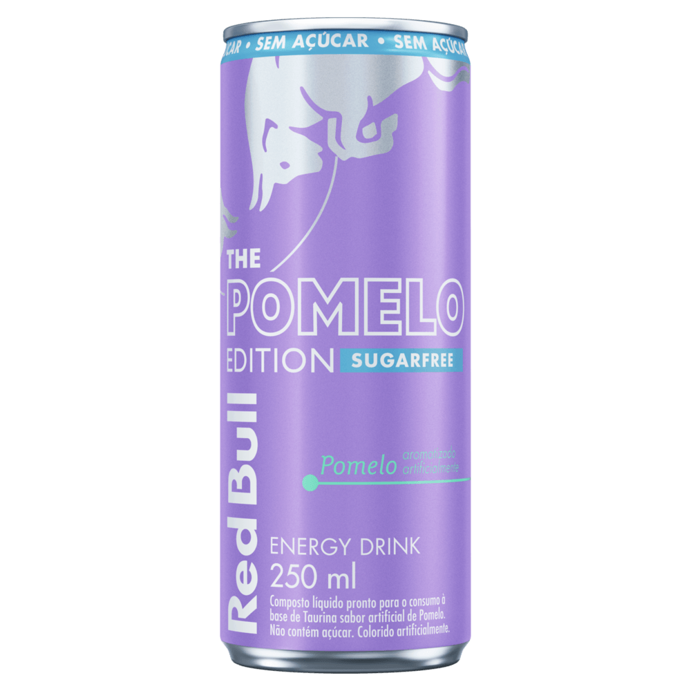 Energético Red Bull, Pomelo, Sem Açúcar, 250 ml