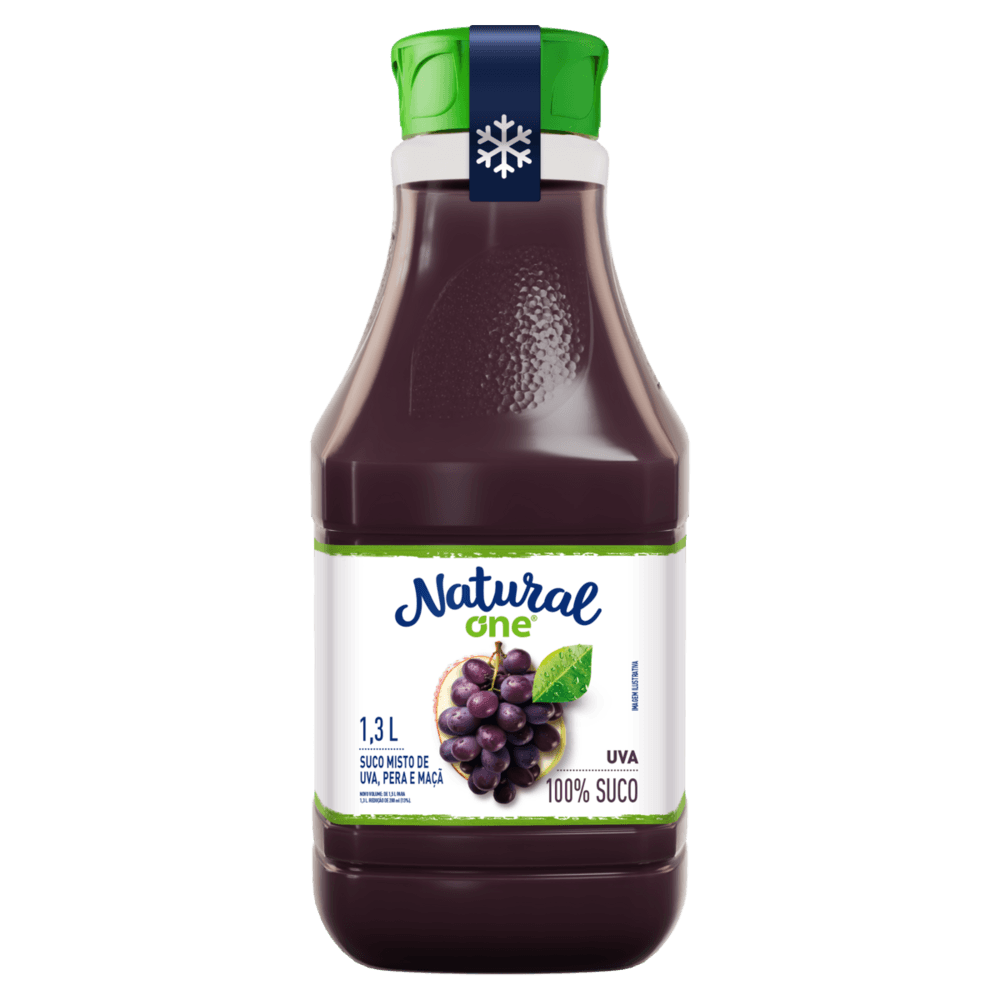 Suco Uva Natural One Refrigerado Garrafa 1,3l