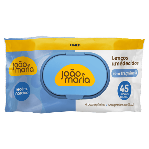 LENCO-UMEDIDO--JOAO-E-MARIA-SEM-FRAGANCIA--45UN-PC LENCO-UMEDIDO--JOAO-E-MARIA-SEM-FRAGANCIA--45UN-PC