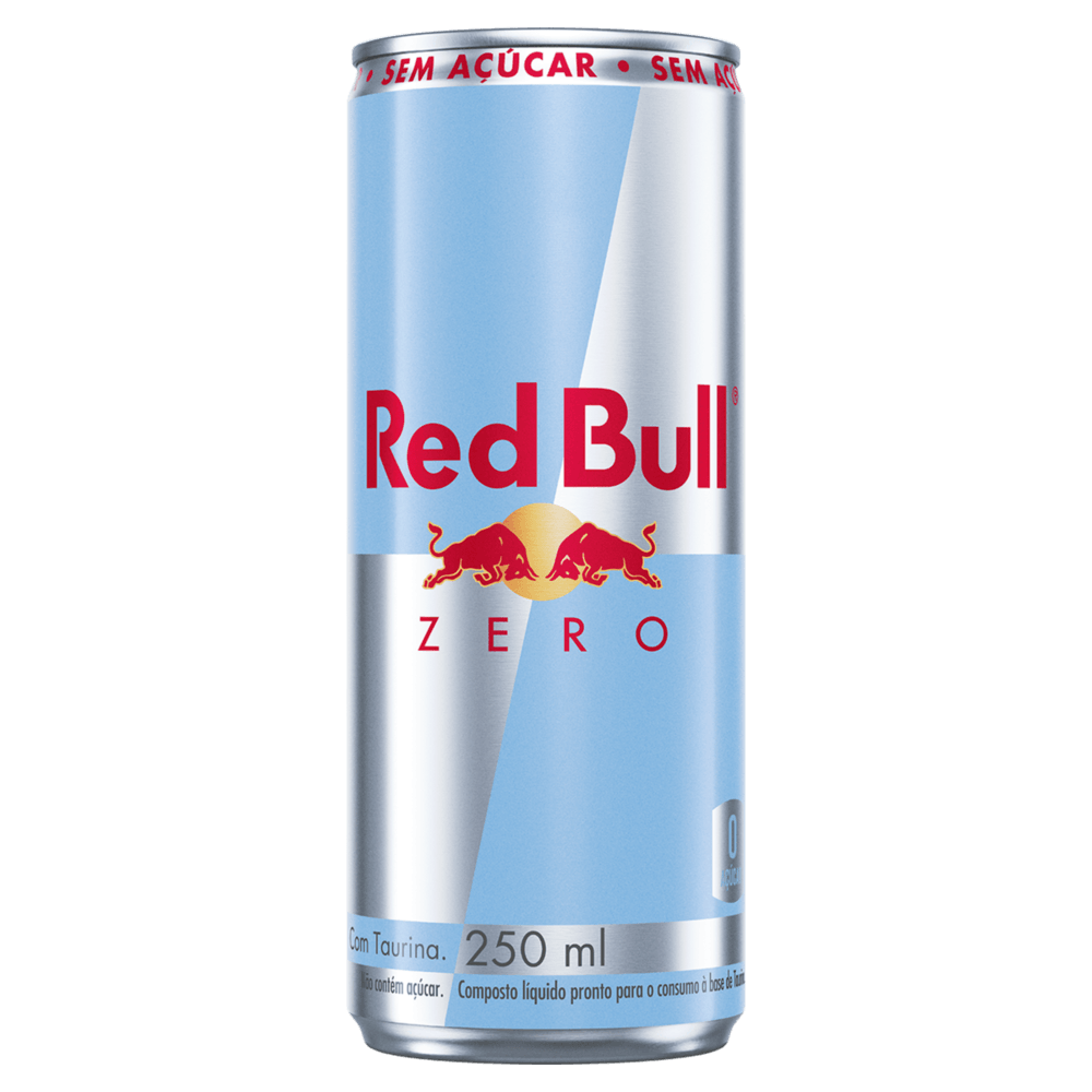 Energético Zero Açúcar Red Bull Lata 250ml