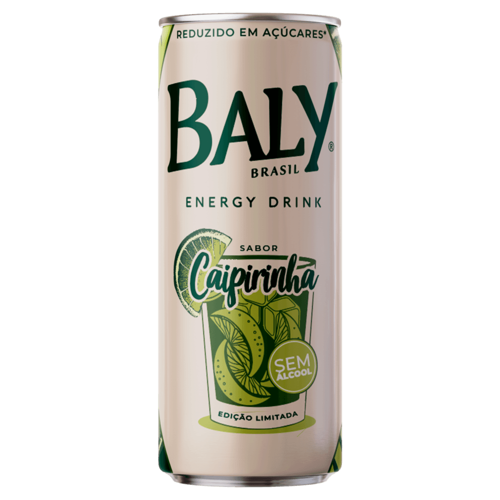 Energético Caipirinha Baly Lata 250ml