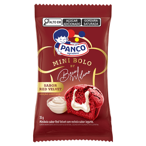 BOLO-BEBEZINHO-PANCO-RED-VELVET-35G-PC BOLO-BEBEZINHO-PANCO-RED-VELVET-35G-PC